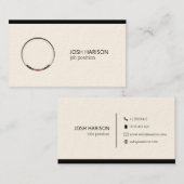 Aangepaste foto visitekaartje (Voorkant / Achterkant)