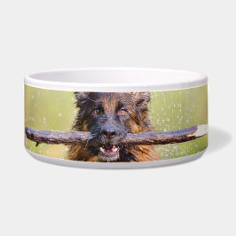 Aangepaste foto voerbakje