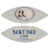 Aangepaste foto voor beste vader Modern script American Football (Panelen)