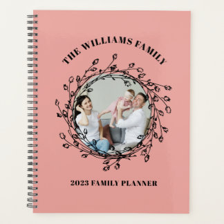 Aangepaste foto voor gezinsplanning planner