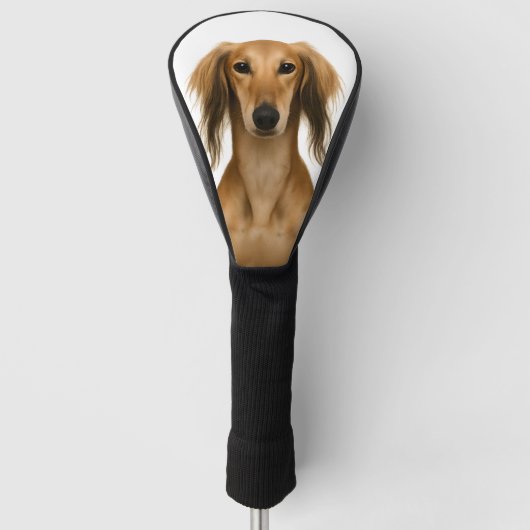 Aangepaste foto voor honden golfheadcover (Voorkant)