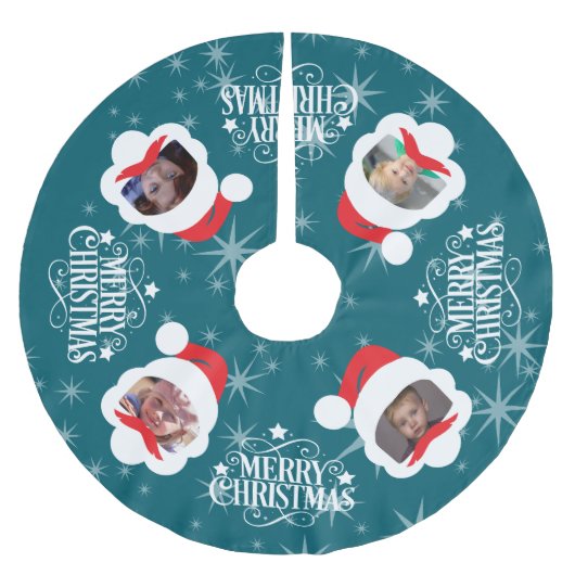 Aangepaste foto voor kerstmis kerstboom rok (Voorkant)
