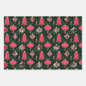 Aangepaste foto voor kerstversieringen inpakpapier vel (Voorkant 2)