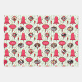 Aangepaste foto voor kerstversieringen inpakpapier vel (Voorkant)