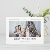 Aangepaste foto voor moderne kerstfeestelijke fees (Staand voorkant)