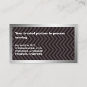 aangepaste foto voor processerver visitekaartje (Achterkant)