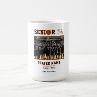 Aangepaste foto voor seniorenavond basketbal koffiemok