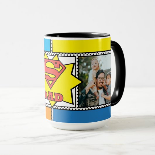 Aangepaste foto voor Super Pap Mok (Voorkant rechts)