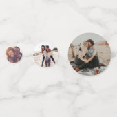 Aangepaste foto Vrijgezellenfeest Confetti Decor (Voorkanten)