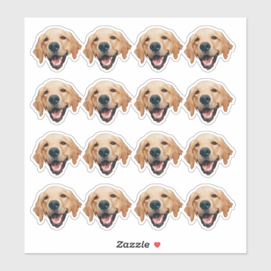 Aangepaste foto waterdichte vinyl Stickers (Vel)