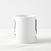 Aangepaste foto We houden van je vader Vaderdag Koffiemok (Center)