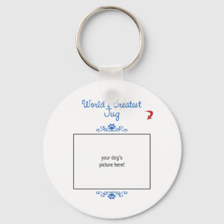 Aangepaste foto! Wereld grootste juk Sleutelhanger
