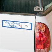 Aangepaste foto! Wereld het grootste podium Bumpersticker (Op Truck)