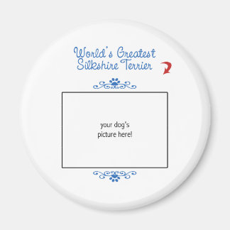 Aangepaste foto! Werelden Grootste Silkshire Terri Magneet