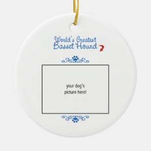 Aangepaste foto! Wereldwijde troef Keramisch Ornament