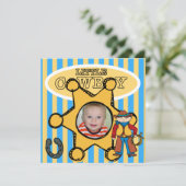 Aangepaste foto Westerne feestdag Kaart (Staand voorkant)