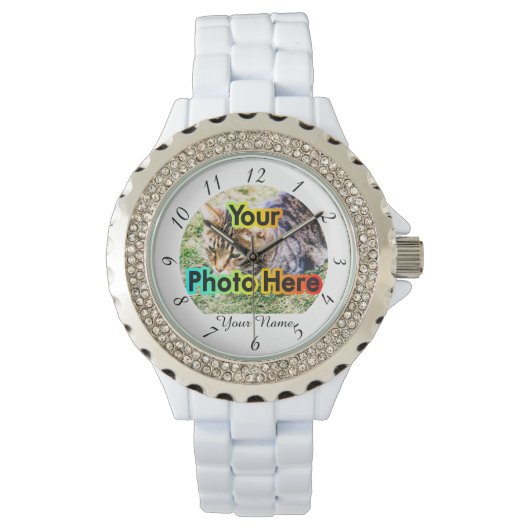 Aangepaste foto Women's Watch Horloge (Voorkant)