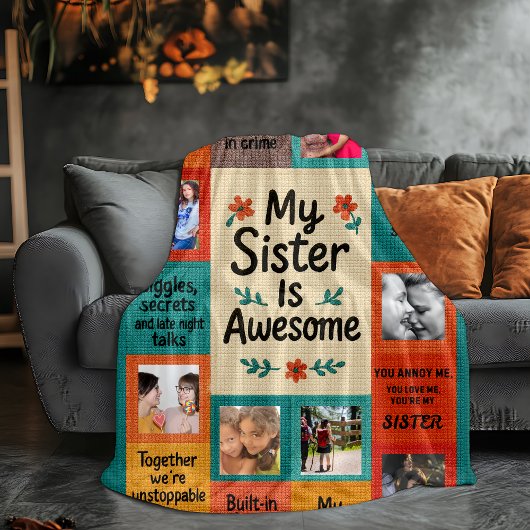 Aangepaste foto zuster deken 