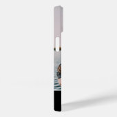 Aangepaste foto zwarte witte kalligrafie Case-Mate iPhone case (Achterkant / Rechts)