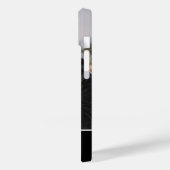 Aangepaste foto zwarte witte kalligrafie Case-Mate iPhone case (Achterkant / Links)