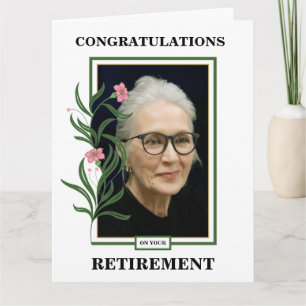 Aangepaste fotoabonnement gefeliciteerd kaart