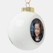 Aangepaste fotobalversiering keramische bal ornament (Links)