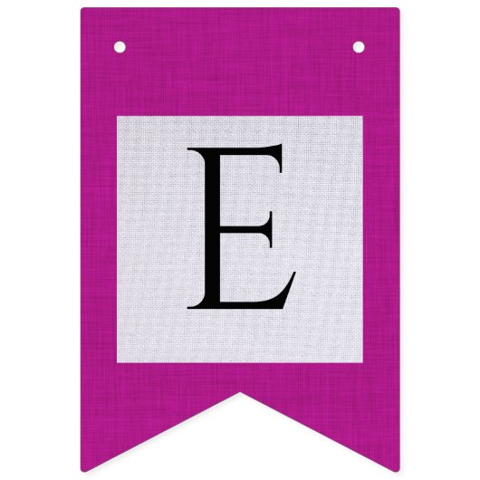 Aangepaste fotobanner vlaggetjes (Tweede vlag)