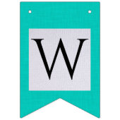 Aangepaste fotobanner vlaggetjes (Eerste vlag)