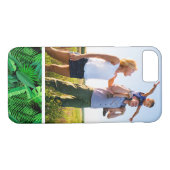 Aangepaste fotobladeren van tropische palmbomen Case-Mate iPhone case (Achterkant (Horizontaal))