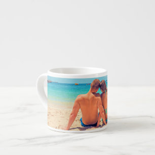 Aangepaste fotocadeau met je favoriete foto's espresso kop