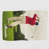 Aangepaste fotocollage Eenvoudige handdoek (Horizontaal)