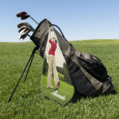 Aangepaste fotocollage Eenvoudige handdoek (Groen)