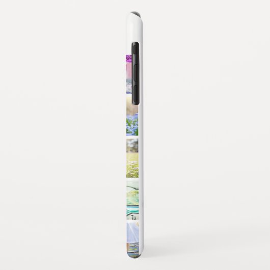 Aangepaste fotocollage en -naam Case-Mate iPhone case (Achterkant/links)