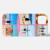 Aangepaste fotocollage en tekst - Uw gezinsontwerp Case-Mate iPhone Case (Achterkant (horizontaal))