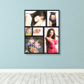 Aangepaste fotocollage gewikkeld canvas afdrukken (Insitu (Houten vloer))