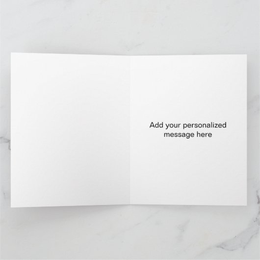 Aangepaste fotocollage groot kaart (Binnen)