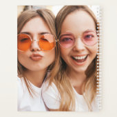 Aangepaste fotocollage instagram klasse Afstuderen Planner (Achterkant)