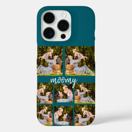 Aangepaste Fotocollage iPhone Case – Gepersonalise (Achterkant)