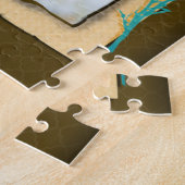 Aangepaste  fotocollage legpuzzel (Zijkant)