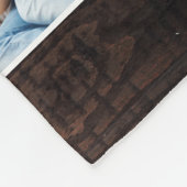 Aangepaste fotocollage Rustic Farmhouse Fleece Deken (Hoek)