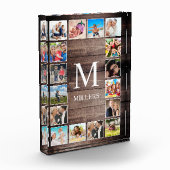 Aangepaste fotocollage Rustic Farmhouse Fotoblokken (Links)