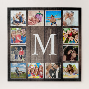 Aangepaste fotocollage Rustic Farmhouse Legpuzzel