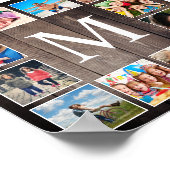 Aangepaste fotocollage Rustic Farmhouse Poster (Hoek)