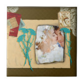 Aangepaste  fotocollage tegeltje (Voorkant)