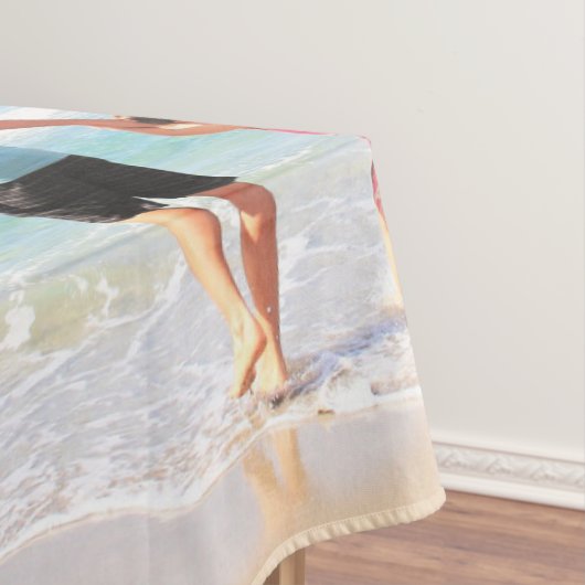 Aangepaste fotocollage Tekst Tablecloth - Familiel Tafelkleed (Voorbeeld)