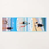 Aangepaste fotocollage tekst Yoga Mat Your Photo C (Voorkant (horizontaal))