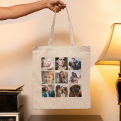 Aangepaste fotocollage tote bag