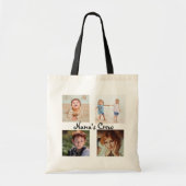 Aangepaste fotocollage tote bag (Voorkant)