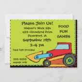 Aangepaste fotoconstructie - uitnodiging voor 5 x (Achterkant)