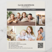 Aangepaste Fotogalerij Fotograaf Zakelijk Flyer (Voorkant)